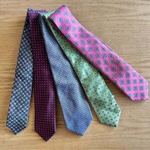 Stylish Men's Tie Set - Multicolor